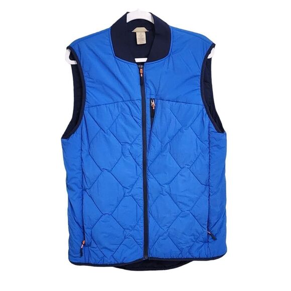 Duluth vest blue quilted zip front Gorpcore M - Picture 1 of 3
